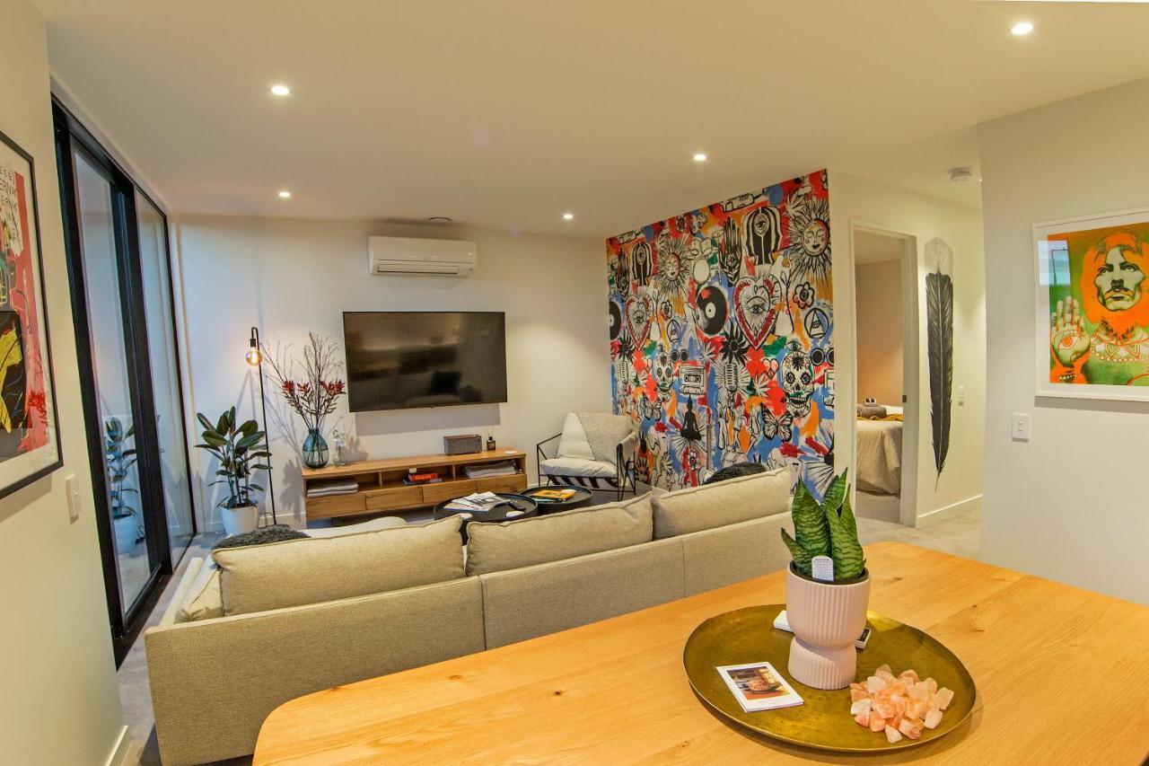 Funk In The City - Luxury Laneway Apartment With Single Garage Christchurch Zewnętrze zdjęcie