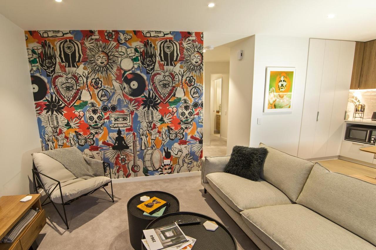 Funk In The City - Luxury Laneway Apartment With Single Garage Christchurch Zewnętrze zdjęcie