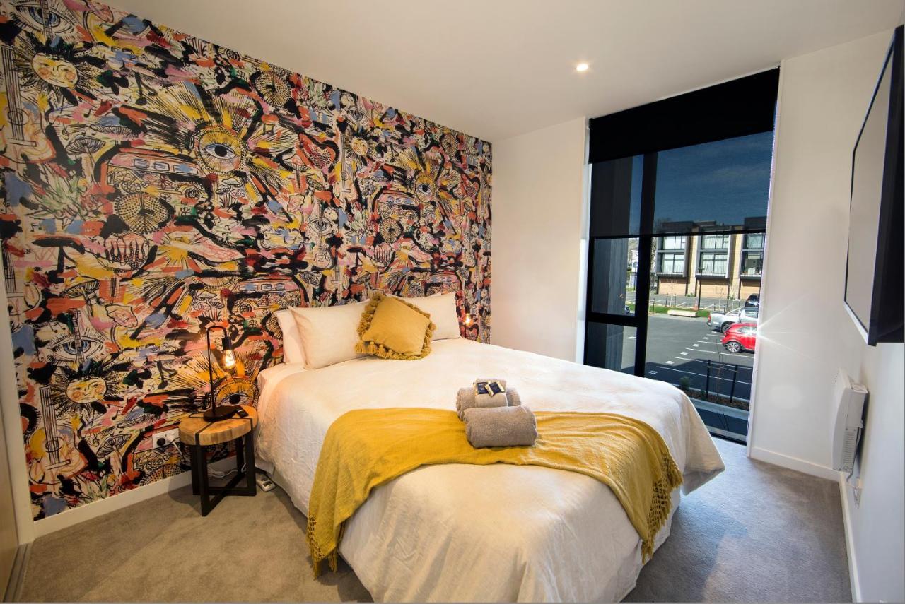 Funk In The City - Luxury Laneway Apartment With Single Garage Christchurch Zewnętrze zdjęcie